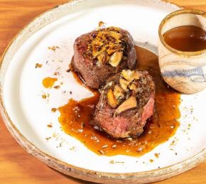 Filet Mignon with Rich Balsamic Glaze Photo