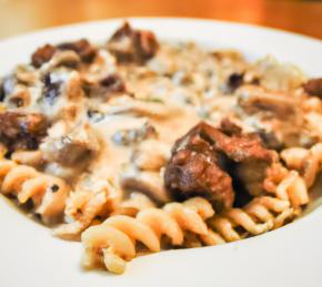 Easy Beef Stroganoff in the Slow Cooker Photo