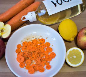 Salt and Vinegar Carrot Crisps Photo