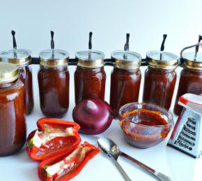 Red Pepper and Onion Relish Photo