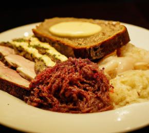 Slow Cooker Corned Beef Reuben Sandwiches Photo