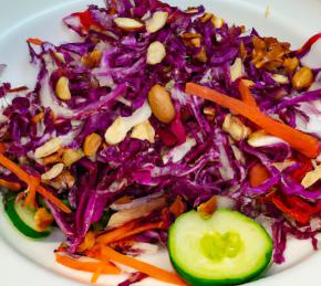 Crunchy Purple Cabbage Salad Photo