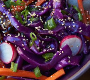 Vegan Purple Cabbage Power Slaw Photo