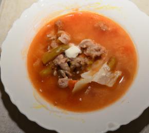 Russian Cabbage Rolls with Gravy Photo