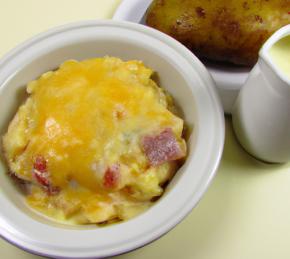 Cheesy Ham and Hash Brown Casserole Photo