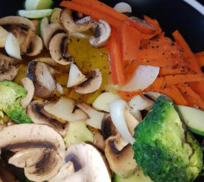 Vegan Vegetable Stir-Fry Photo