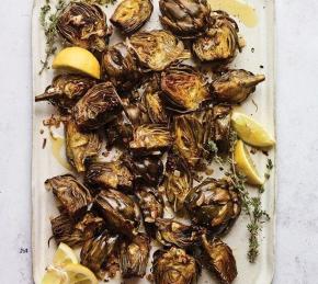 Roasted Baby Artichokes Photo