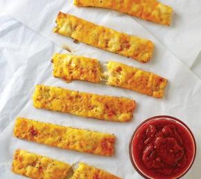 Cheesy Cauliflower Breadsticks Photo