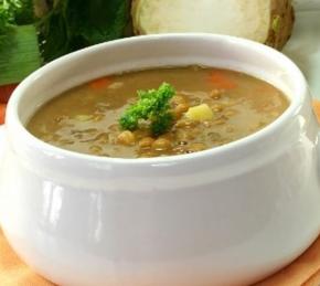 Lentil Soup with Meat Photo